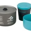 Sea to Summit AlphaSet 1.1, gris -Cuisine de Camping Soldes sea to summit alphaset 11 pacific blue grey 1
