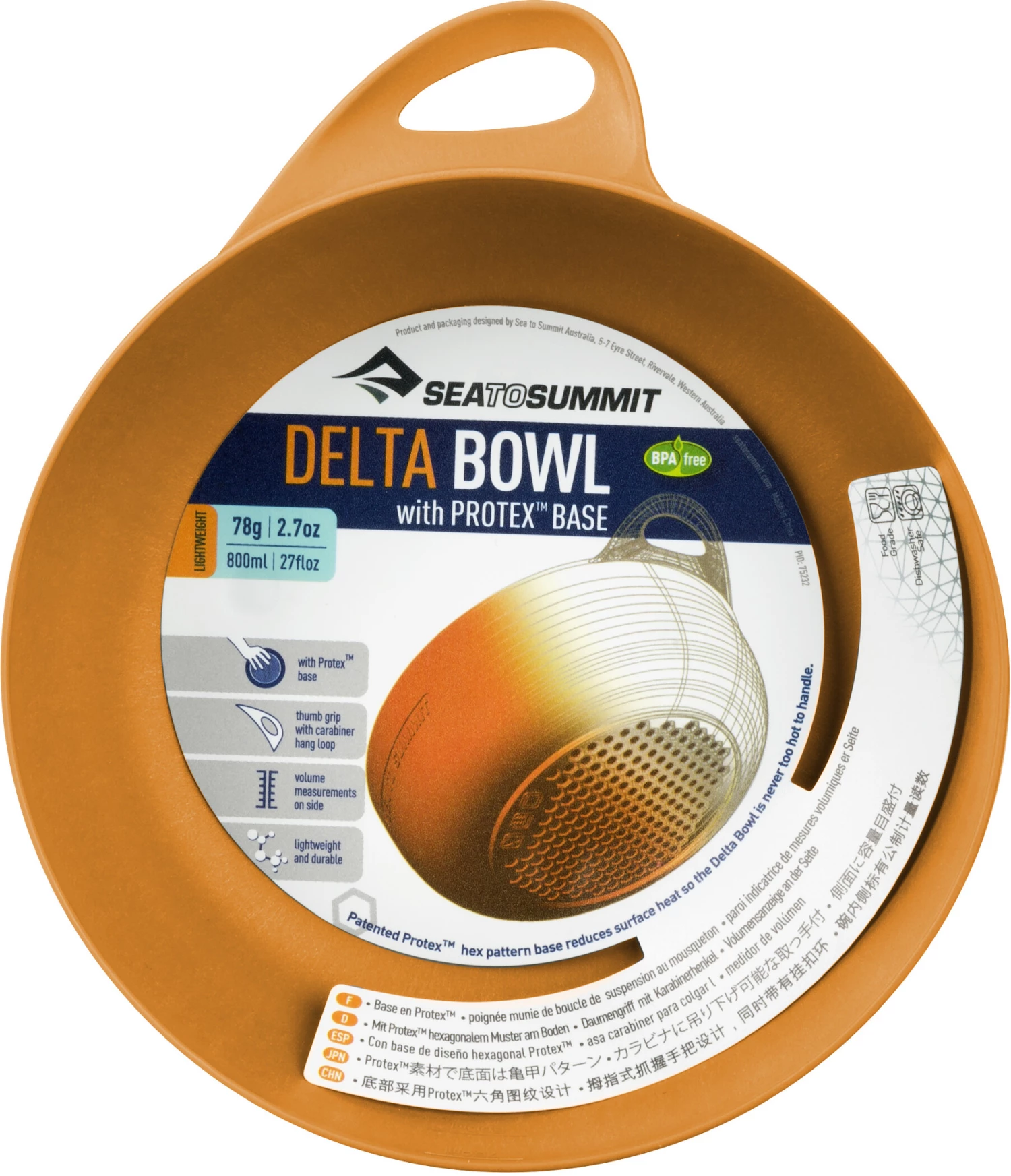 Sea to Summit Delta Bowl, bleu 6 Sea to Summit Delta Bowl, bleu – Image 4
