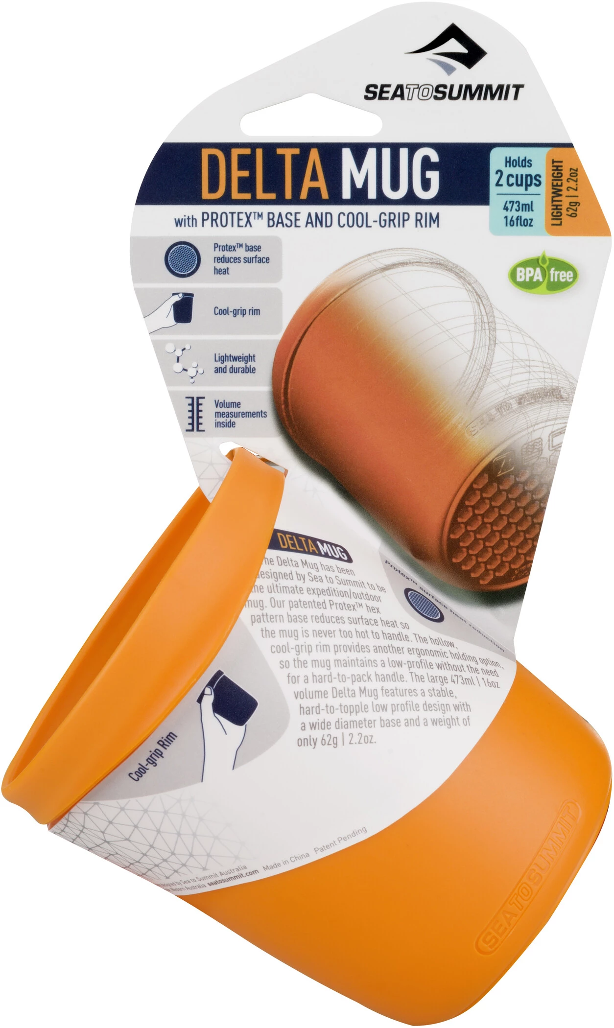 Sea to Summit Delta Mug, Bleu pétrole 5 Sea to Summit Delta Mug, Bleu pétrole – Image 3