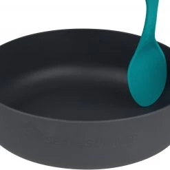 Sea to Summit DeltaLight Ensemble de bols Petit, turquoise/noir -Cuisine de Camping Soldes sea to summit deltalight bowl set small pacific blue charcoal 4