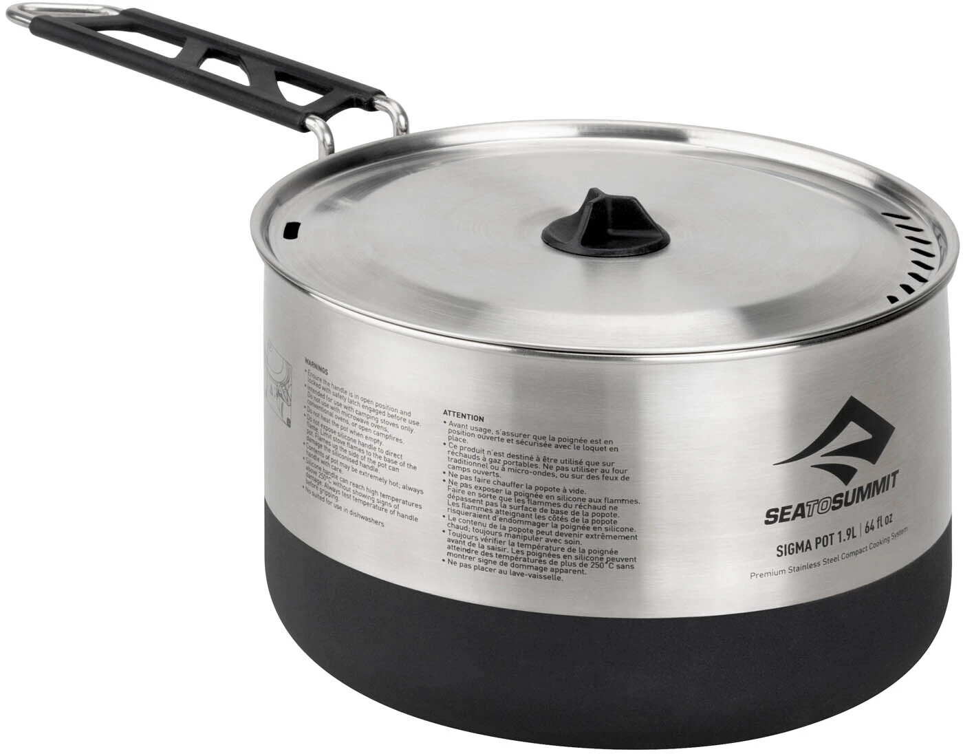 Sea to Summit Sigma Casserole 1.9l, argent 3 Sea to Summit Sigma Casserole 1.9l, argent