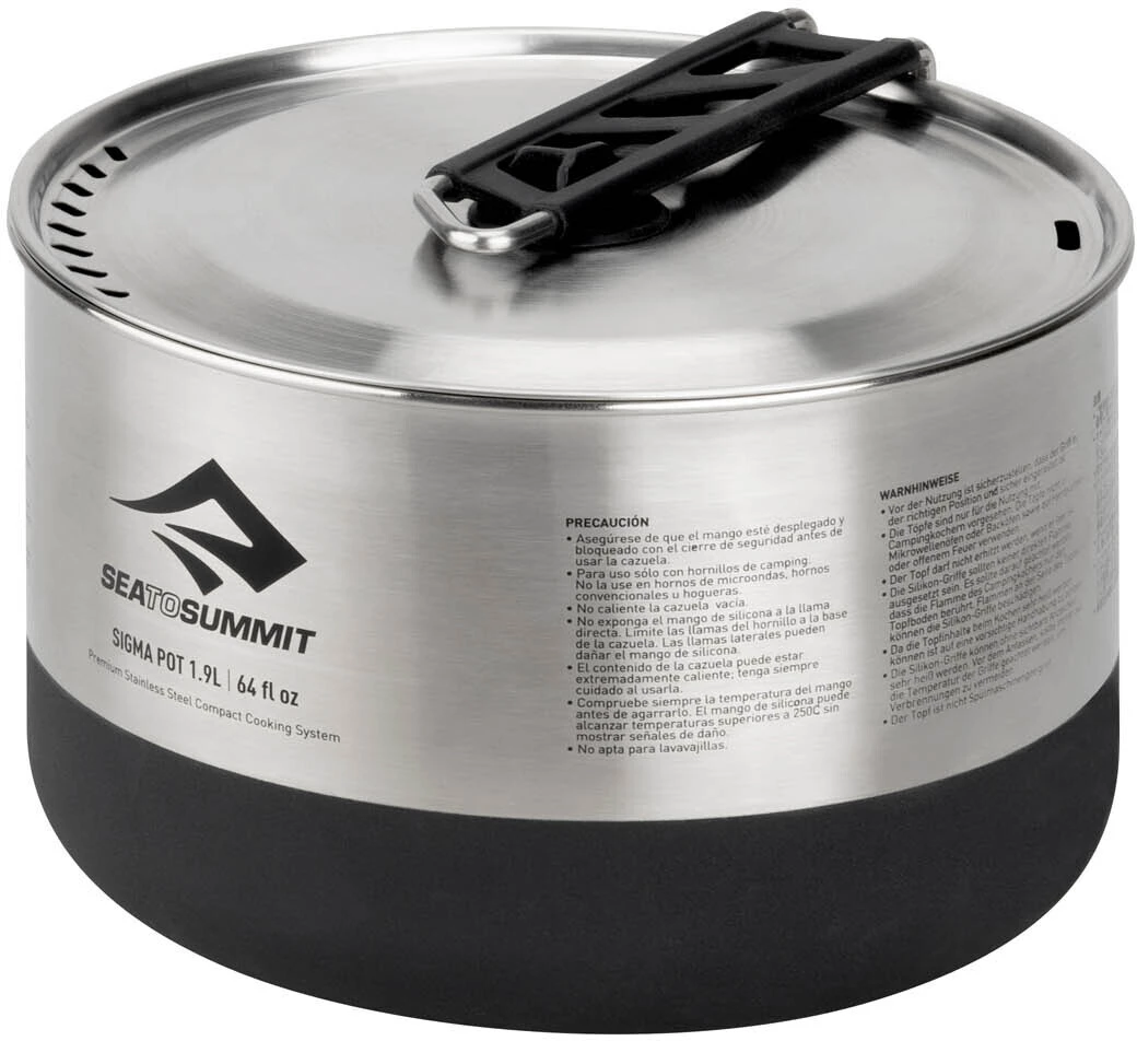Sea to Summit Sigma Casserole 1.9l, argent 5 Sea to Summit Sigma Casserole 1.9l, argent – Image 3