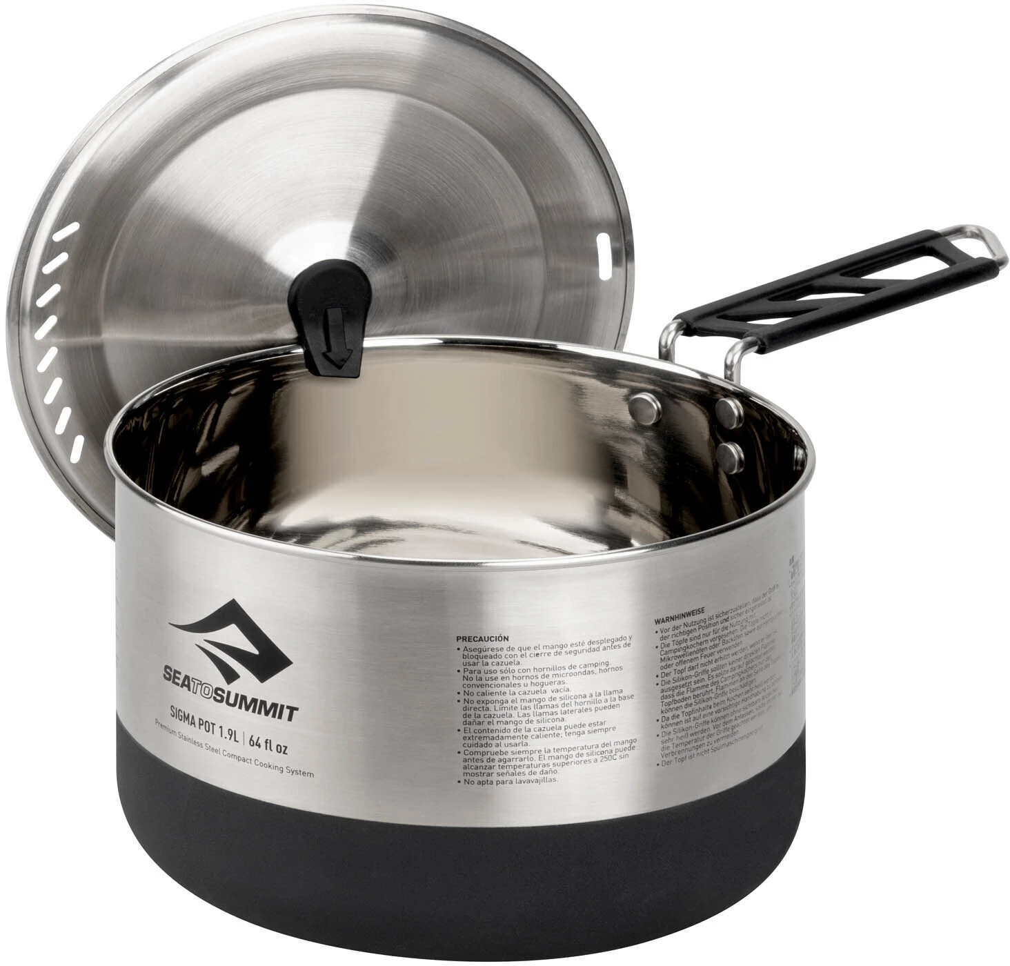 Sea to Summit Sigma Casserole 1.9l, argent 6 Sea to Summit Sigma Casserole 1.9l, argent – Image 4