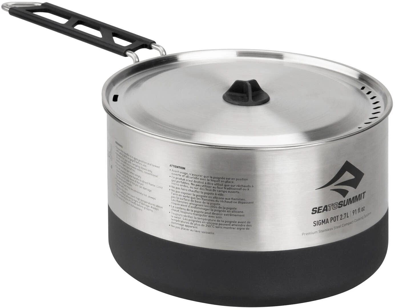 Sea to Summit Sigma Casserole 2.7l, argent 3 Sea to Summit Sigma Casserole 2.7l, argent