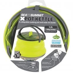 Sea to Summit X-Pot Bouilloire 1,3l, jaune 9 Sea to Summit X-Pot Bouilloire 1,3l, jaune -Cuisine de Camping Soldes sea to summit x pot kettle 13l lime 4