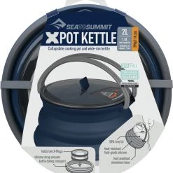 Sea to Summit X-Pot Kettle 2.0, bleu 7 Sea to Summit X-Pot Kettle 2.0, bleu -Cuisine de Camping Soldes sea to summit x pot kettle 22l navy 3