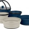 Sea to Summit X-Set 12 5 pièces, bleu/beige -Cuisine de Camping Soldes sea to summit x set 12 5 pieces navy sand 1