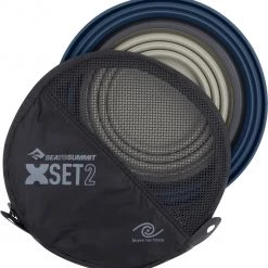Sea to Summit X-Set 2 pièces, bleu/beige 13 Sea to Summit X-Set 2 pièces, bleu/beige -Cuisine de Camping Soldes sea to summit x set 2 pieces navy sand 6