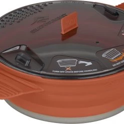 Sea to Summit X-Set 21 3 pièces, beige/rouge -Cuisine de Camping Soldes sea to summit x set 21 3 pieces rust sand 6