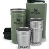 Stanley Adventure Shot & Flask Gift Set 236ml, argent/noir 1 Stanley Adventure Shot & Flask Gift Set 236ml, argent/noir -Cuisine de Camping Soldes stanley adventure shot flask gift set 236ml hammertone green 1 1
