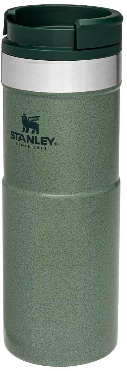 Stanley Classic Neverleak Travel Mug 0,47l, vert/argent 4 Stanley Classic Neverleak Travel Mug 0,47l, vert/argent – Image 2