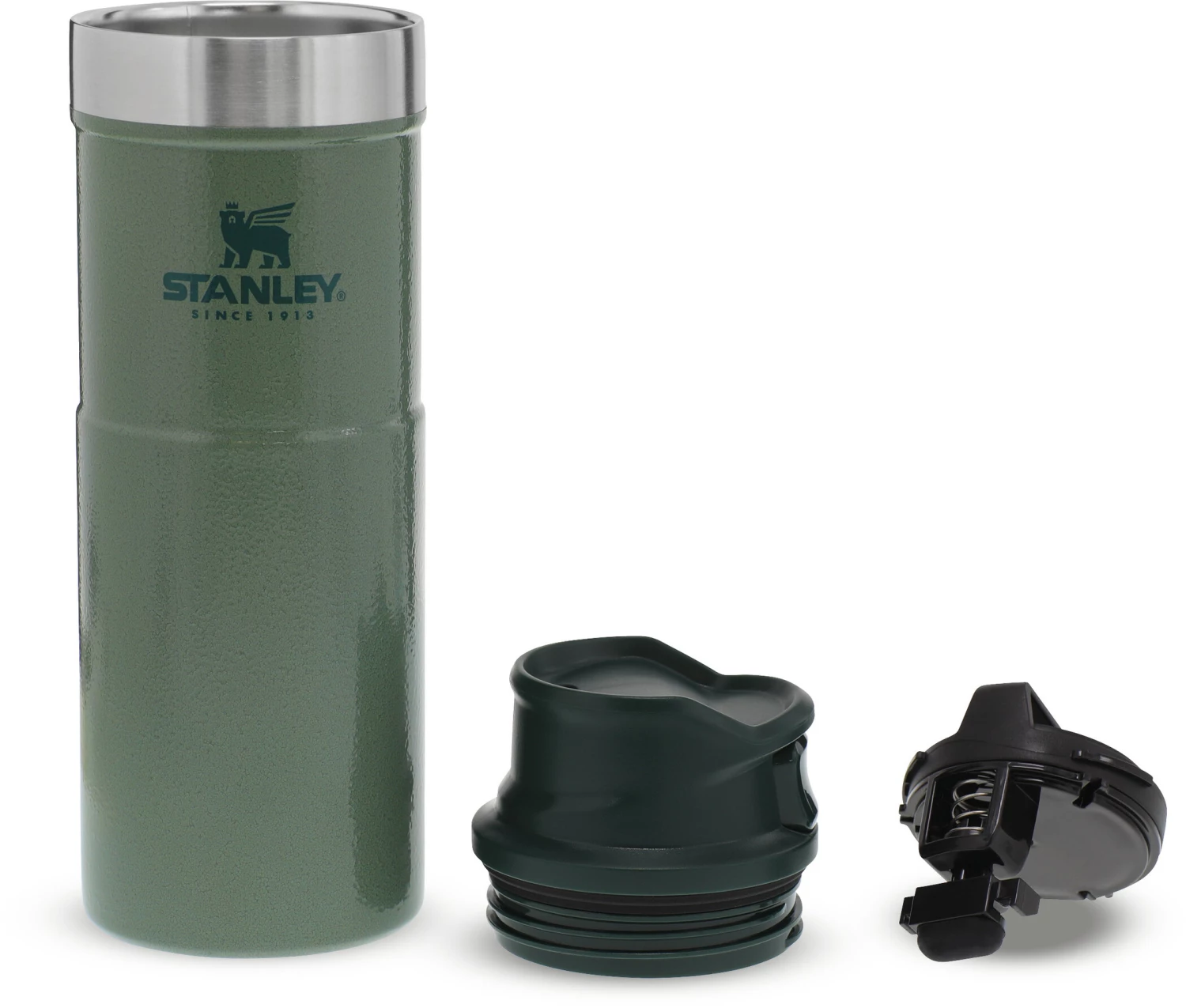 Stanley Classic Trigger-Action Travel Mug 473ml, bleu/argent 4 Stanley Classic Trigger-Action Travel Mug 473ml, bleu/argent – Image 2