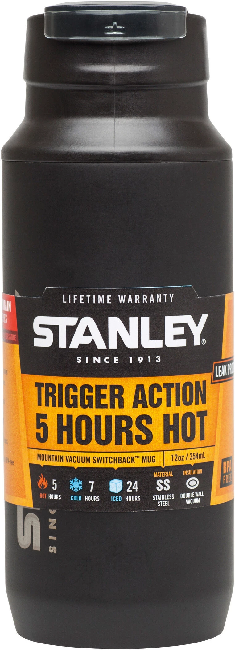 Stanley Mountain Gobelet isotherme 354ml, gris 5 Stanley Mountain Gobelet isotherme 354ml, gris – Image 3