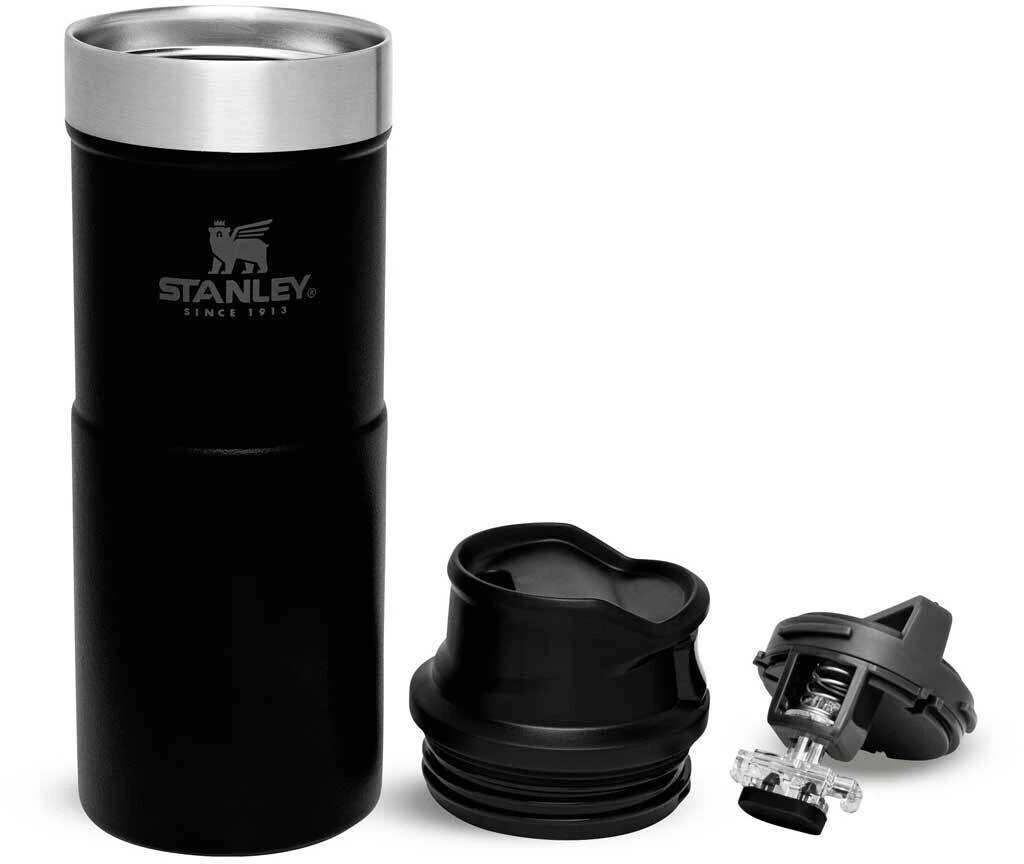 Stanley Trigger-Action Travel Mug 350ml, blanc 4 Stanley Trigger-Action Travel Mug 350ml, blanc – Image 2