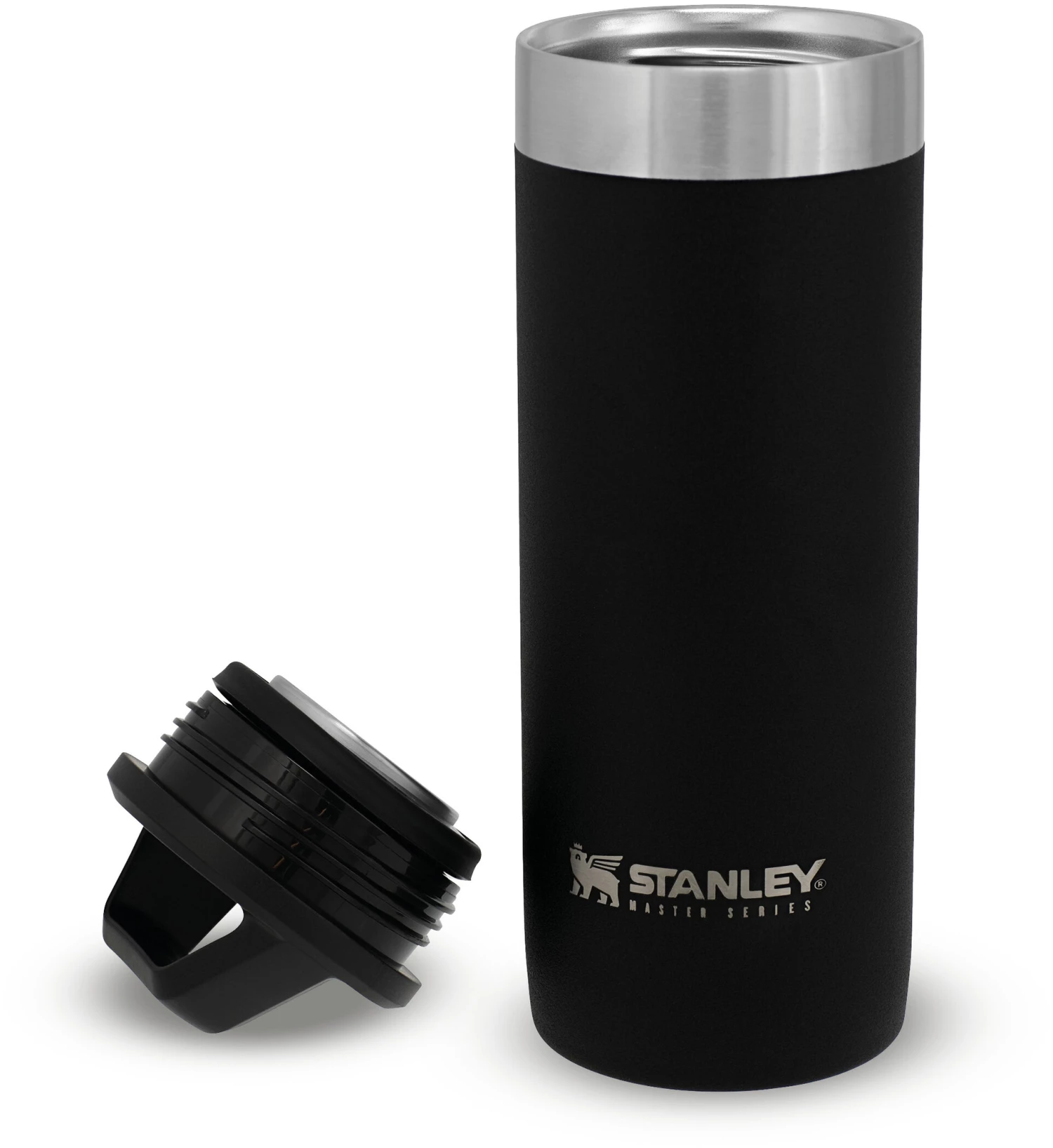 Stanley Unbreakable Master Series Packable Vacuum Mug 532ml, noir/argent 4 Stanley Unbreakable Master Series Packable Vacuum Mug 532ml, noir/argent – Image 2