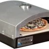 Vango Camp Chef Four à pizza, argent/noir -Cuisine de Camping Soldes vango camp chef pizza oven black silver 1