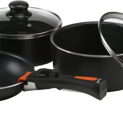 Vango Gourmet Kit de cuisson, noir