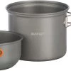 Vango Hard Anodised Kit de cuisson 1 personne, gris -Cuisine de Camping Soldes vango hard anodised cook kit 1 person grey 1