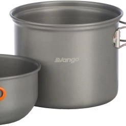Vango Hard Anodised Kit de cuisson 1 personne, gris